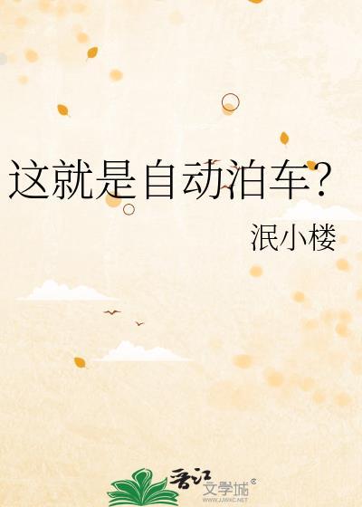 这就是自动泊车泥小楼